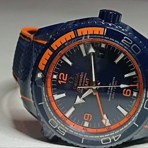 ( Sold )OMEGA SEAMASTER PLANET OCEAN 45.5MM CERAMIC BLUE DIAL BRAND NEW COMPLETE SET