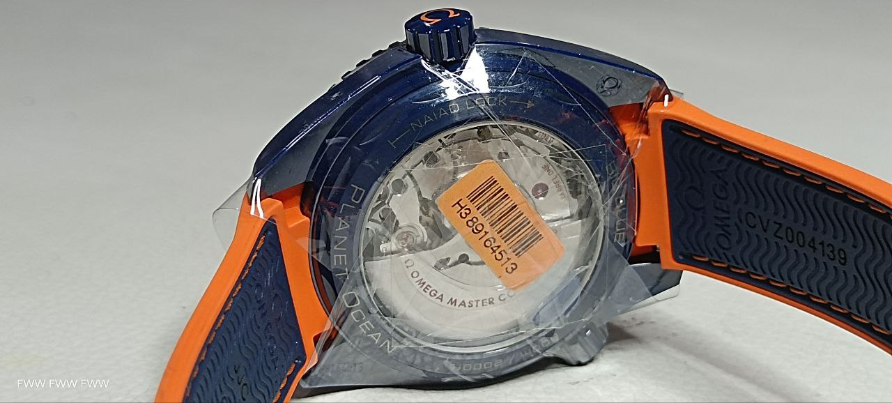 ( Sold )OMEGA SEAMASTER PLANET OCEAN 45.5MM CERAMIC BLUE DIAL BRAND NEW COMPLETE SET - Image 5