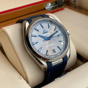 ( Sold )OMEGA SEAMASTER AQUA TERRA TEAK GREY DIAL FULL SET Preloved