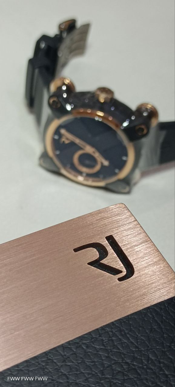 ( Sold )Romain Jerome Moon Invader 18k Red Gold FULL SET Brand new - Image 4