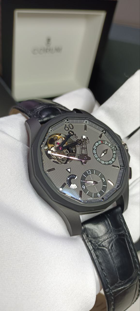 ( Sold )Corum Admiral Cup Seafender 47 Flying Tourbillon GMT Brand New - Image 2