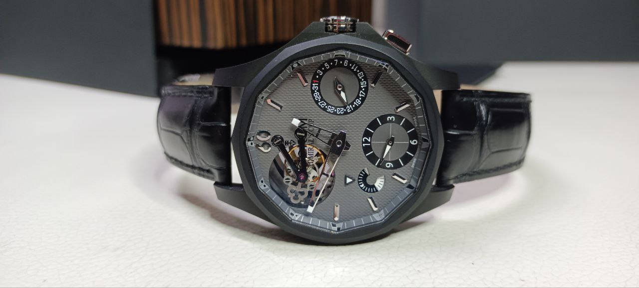 ( Sold )Corum Admiral Cup Seafender 47 Flying Tourbillon GMT Brand New - Image 6