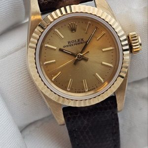 photo_2025-03-16_16-46-58 (Sold) ROLEX LADY DATEJUST 69178 26MM 18K SOLID GOLD WATCH & BOX