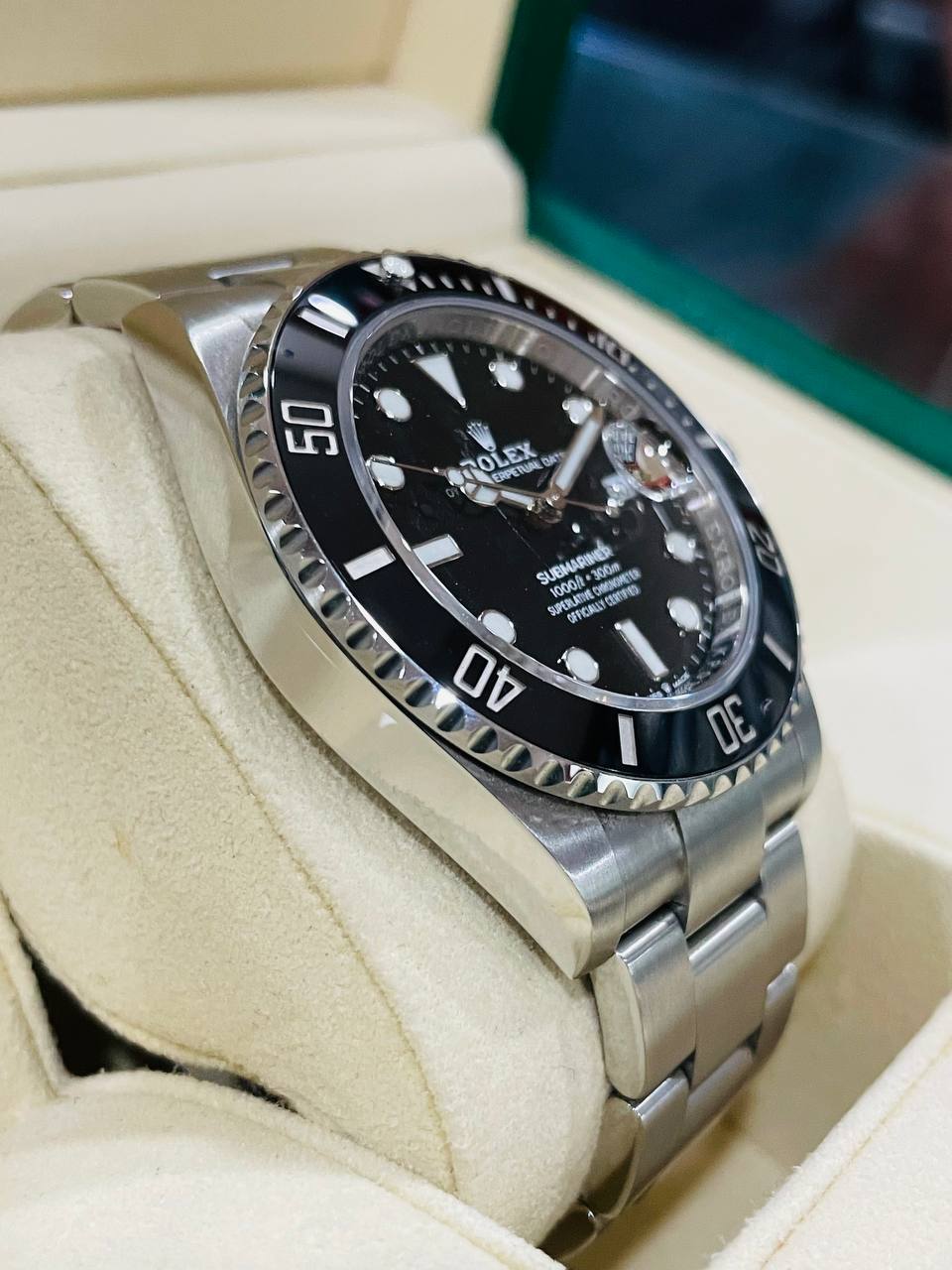 Rolex Submariner Ceramic Stainless Steel Black dial 41mm - Image 4