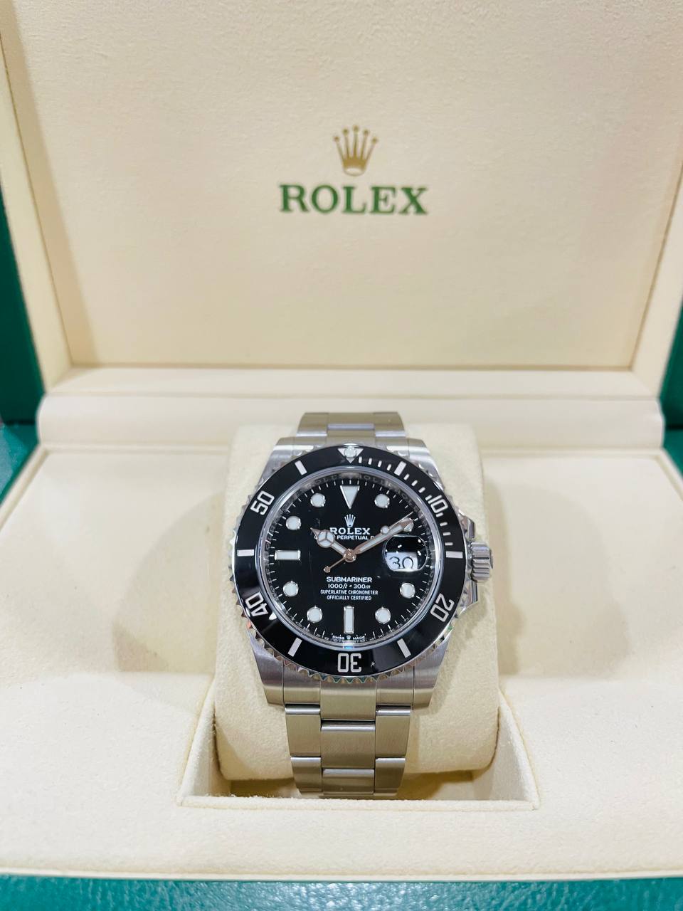 Rolex Submariner Ceramic Stainless Steel Black dial 41mm - Image 2