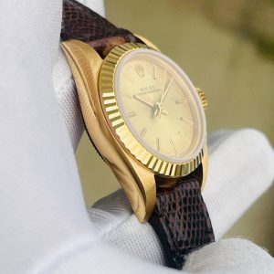 (Sold ) Rolex OD 18K full gold ladies watch
