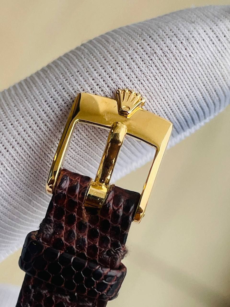 (Sold ) Rolex OD 18K full gold ladies watch - Image 2