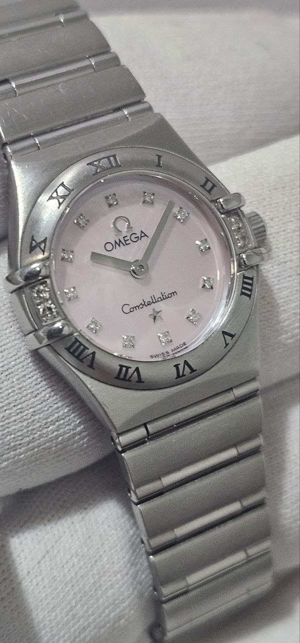 ( Sold ) Omega Constellation ladies Mother of Pearl Pink dial full set - Image 2