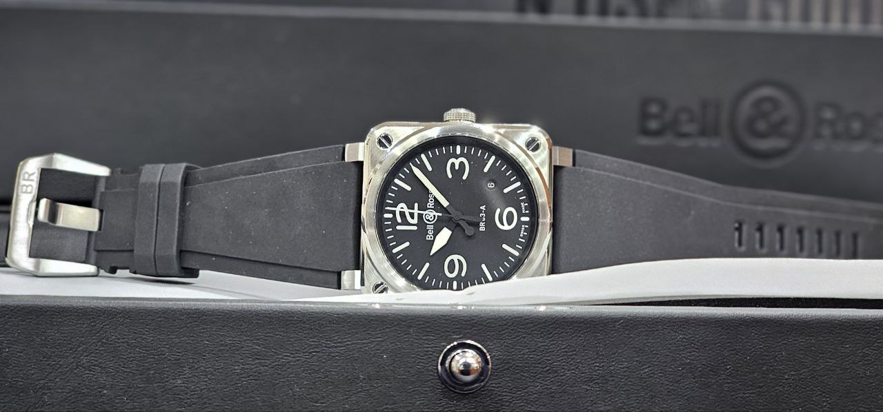 ( Sold ) Bell and Ross BR 03-92 Stainless steel 42 mm Year 2024 like new full set - Image 4