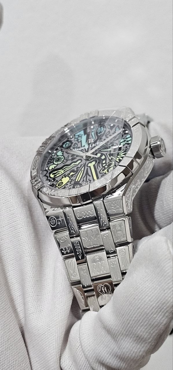 Brand New Maurice Lacroix Aikon Automatic Wotto Limited Edition 42 mm Warranty - Image 4