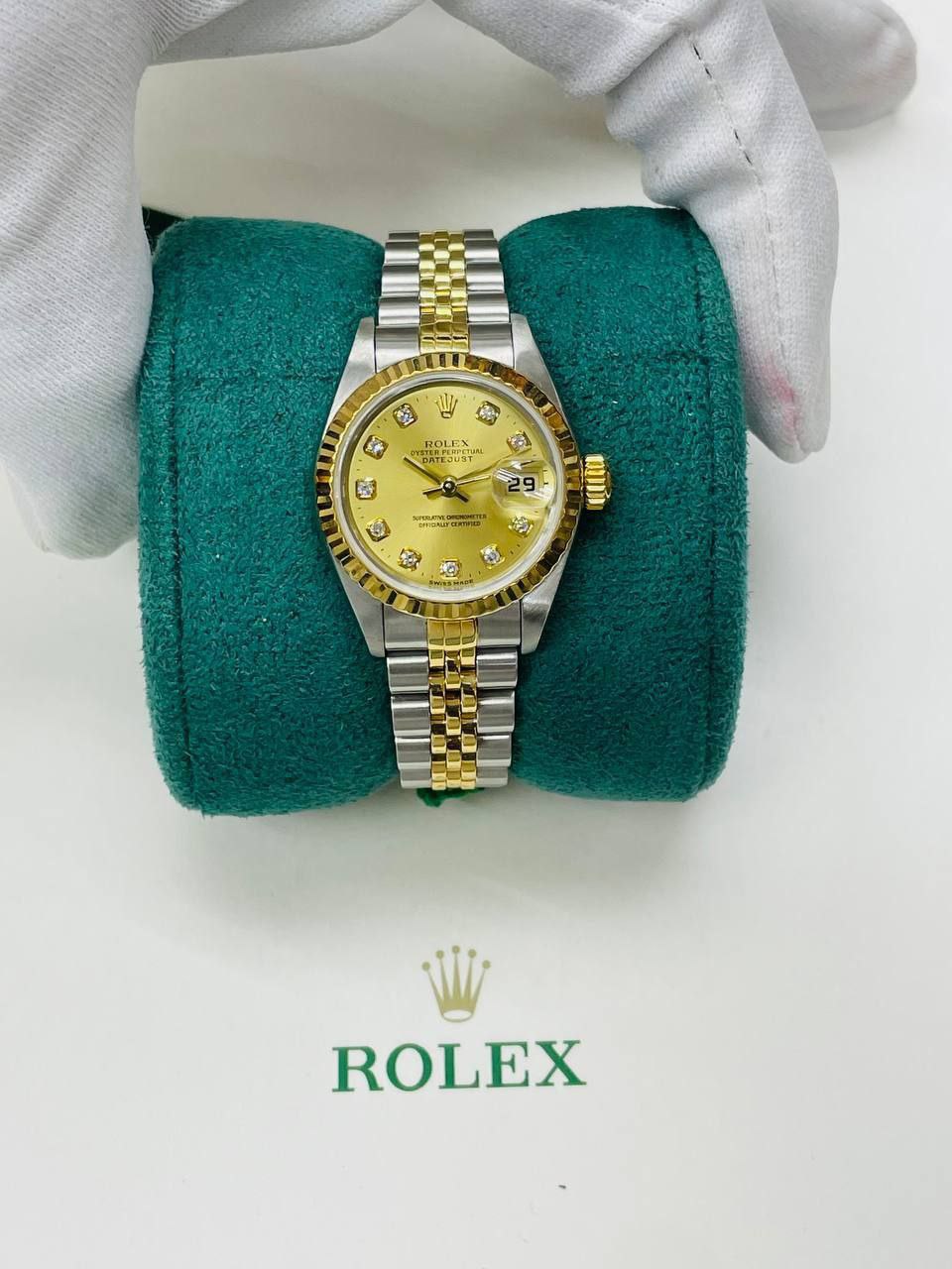 Rolex 79173 Datejust 26 Ladies watch 18k half gold