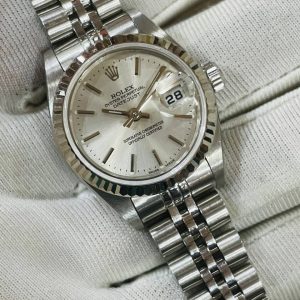 Rolex lady Datejust Model ref 79174 18k white gold bezel