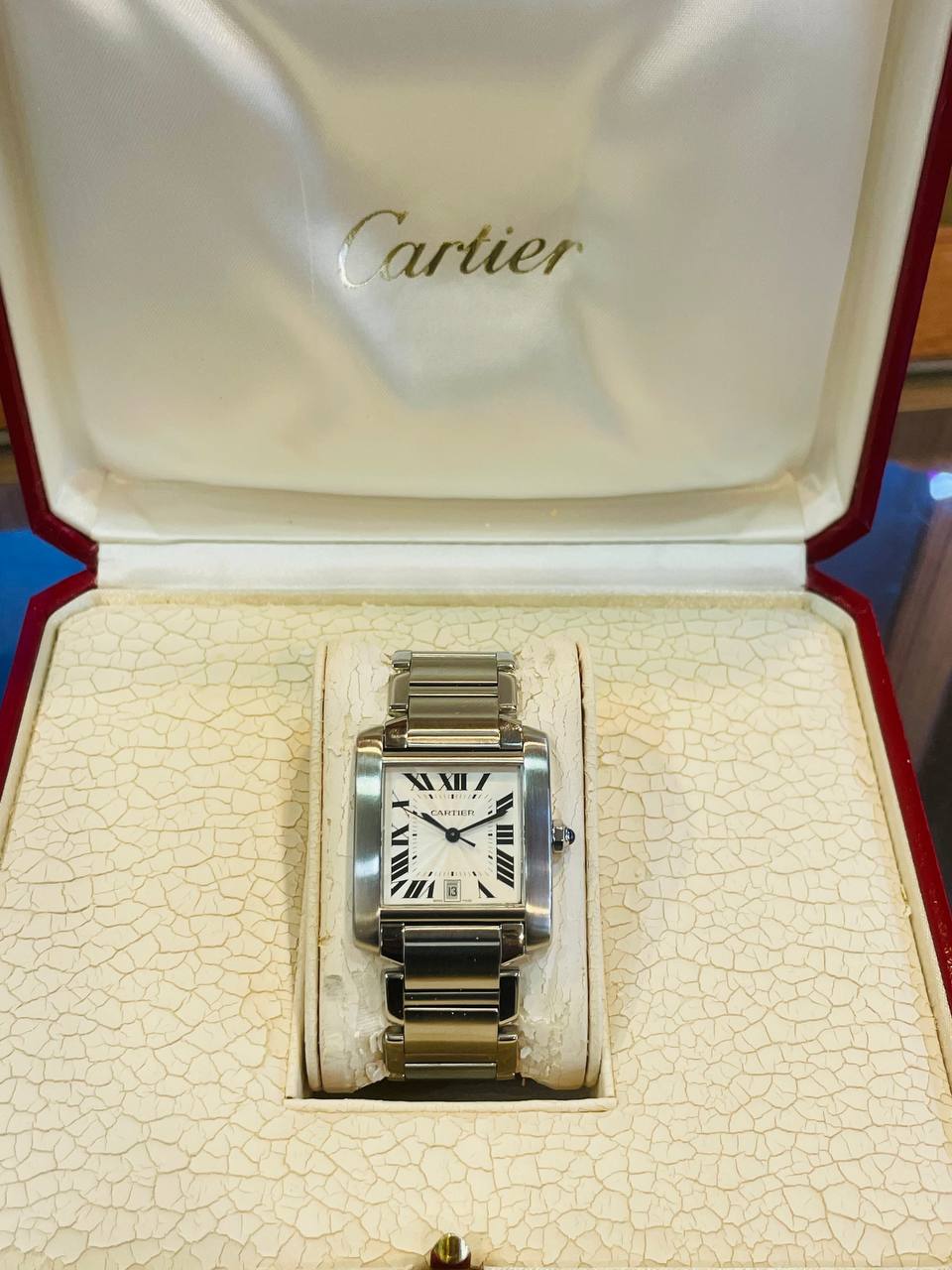 Cartier Tank Francaise Reference 2302 Movement Automatic