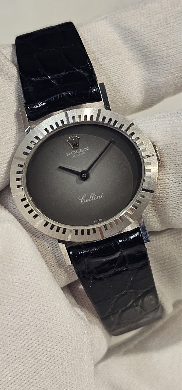 Rolex Cellini 18k white gold 26 mm 18k white gold case