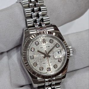 Rolex ladies Date just Anniversary special model Model 179174 18k full set
