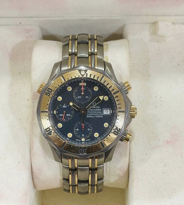 Omega Seamaster Diver 300 Chronograph 2296800 18k Rose gold Titanium - Image 2