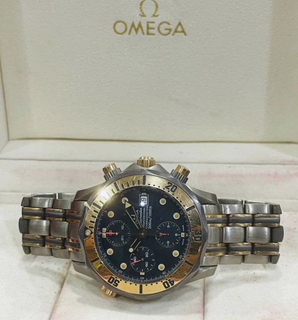 Omega Seamaster Diver 300 Chronograph 2296800 18k Rose gold Titanium - Image 5