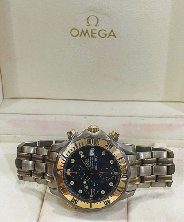 Omega Seamaster Diver 300 Chronograph 2296800 18k Rose gold Titanium - Image 3