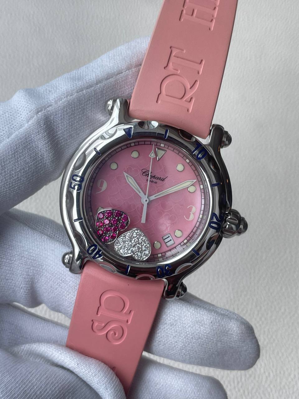 Chopard Happy Hearts Model 278945-421 Pink Mother Of Pearl dial