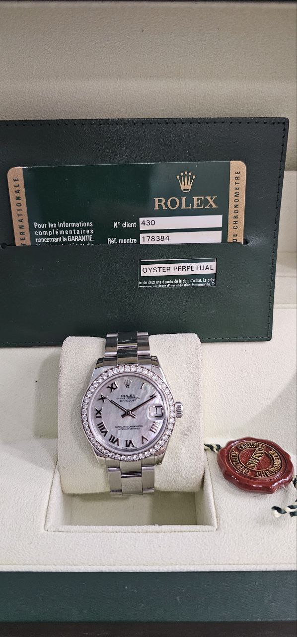 Rolex 178384 Datejust 31mm Mother of Pearl dial - Image 5