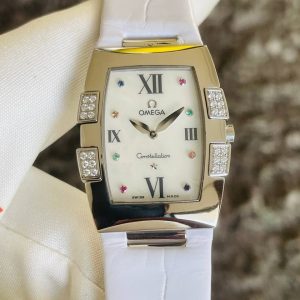 Omega Constellation Quadrella Mother of Pearl