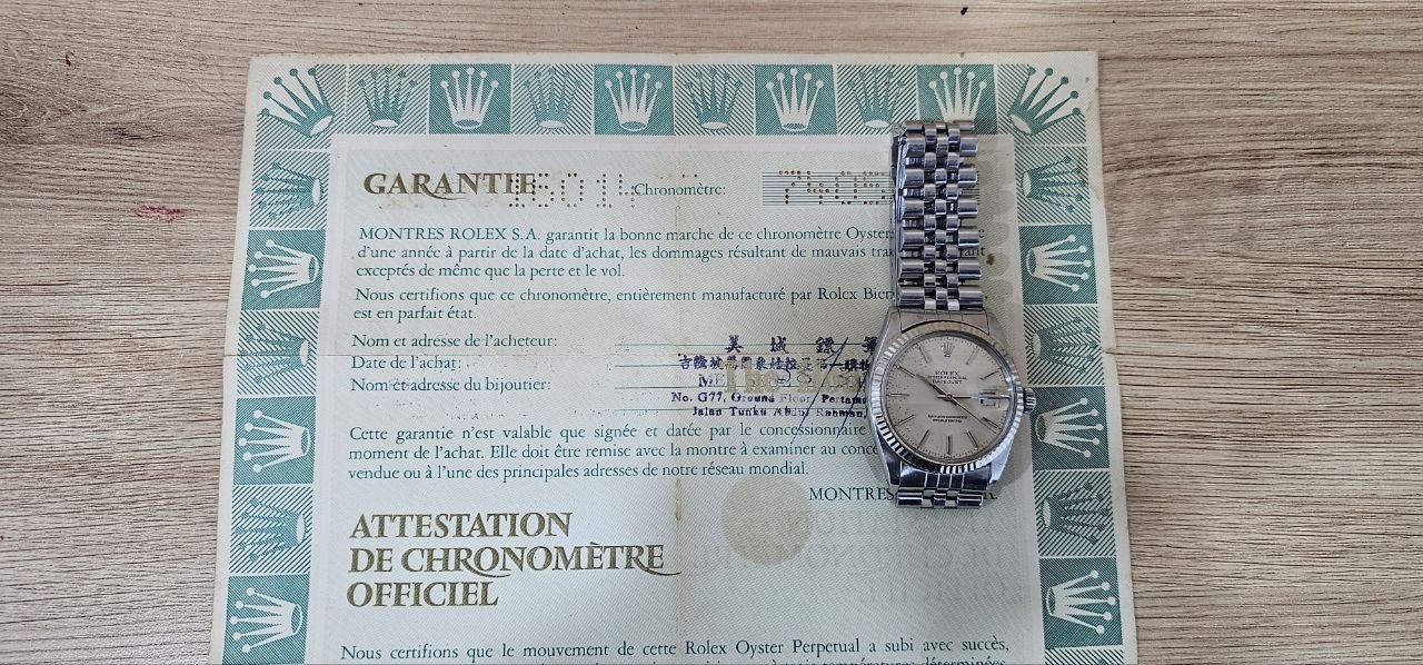 Rolex Datejust 16014 36mm Vintage Collectors dream full set Circa 1983 - Image 5