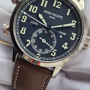 Patek Philippe 5524G - 001 Pilot Travel Time GMT 18k white gold case