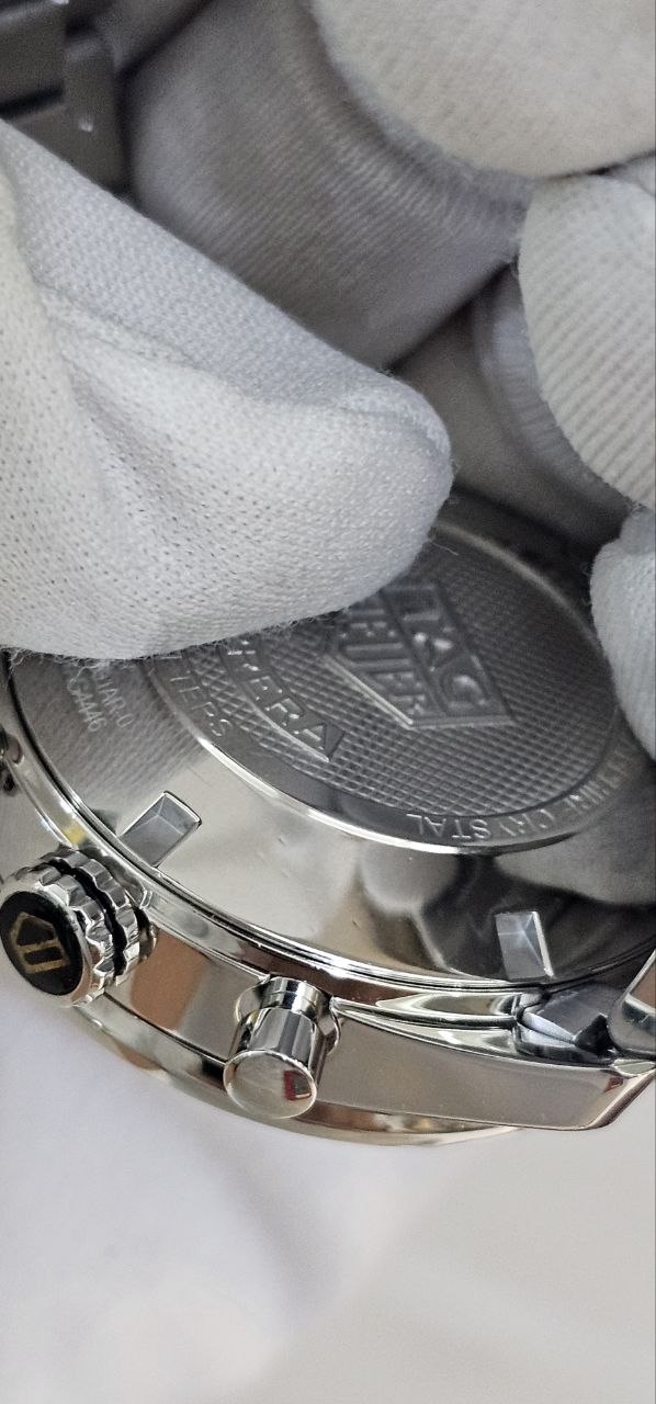 Tag Heuer CARRERA Caliber 16 Sunburst Blue dial - Image 4