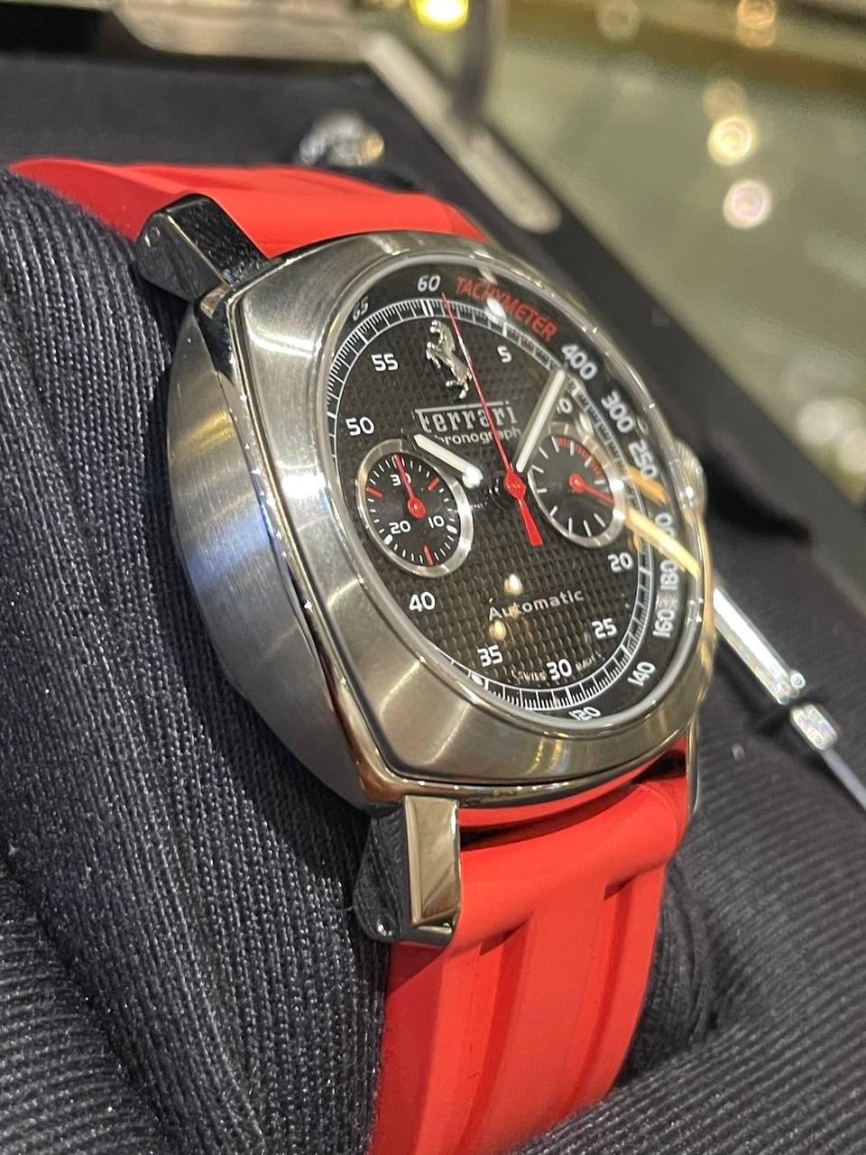 Panerai Ferrari Scuderia Chronograph Ref FER00018 40mm Stainless Steel - Image 3