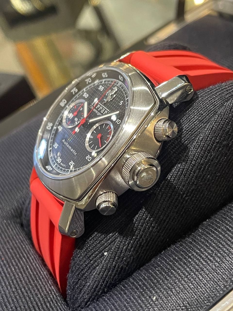 Panerai Ferrari Scuderia Chronograph Ref FER00018 40mm Stainless Steel - Image 4