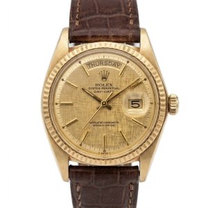 ef511ca8-0f21-4249-abf1-9ebd3cab53f2 Rolex President Day Date 1803 36mm 18k Yellow Gold Case