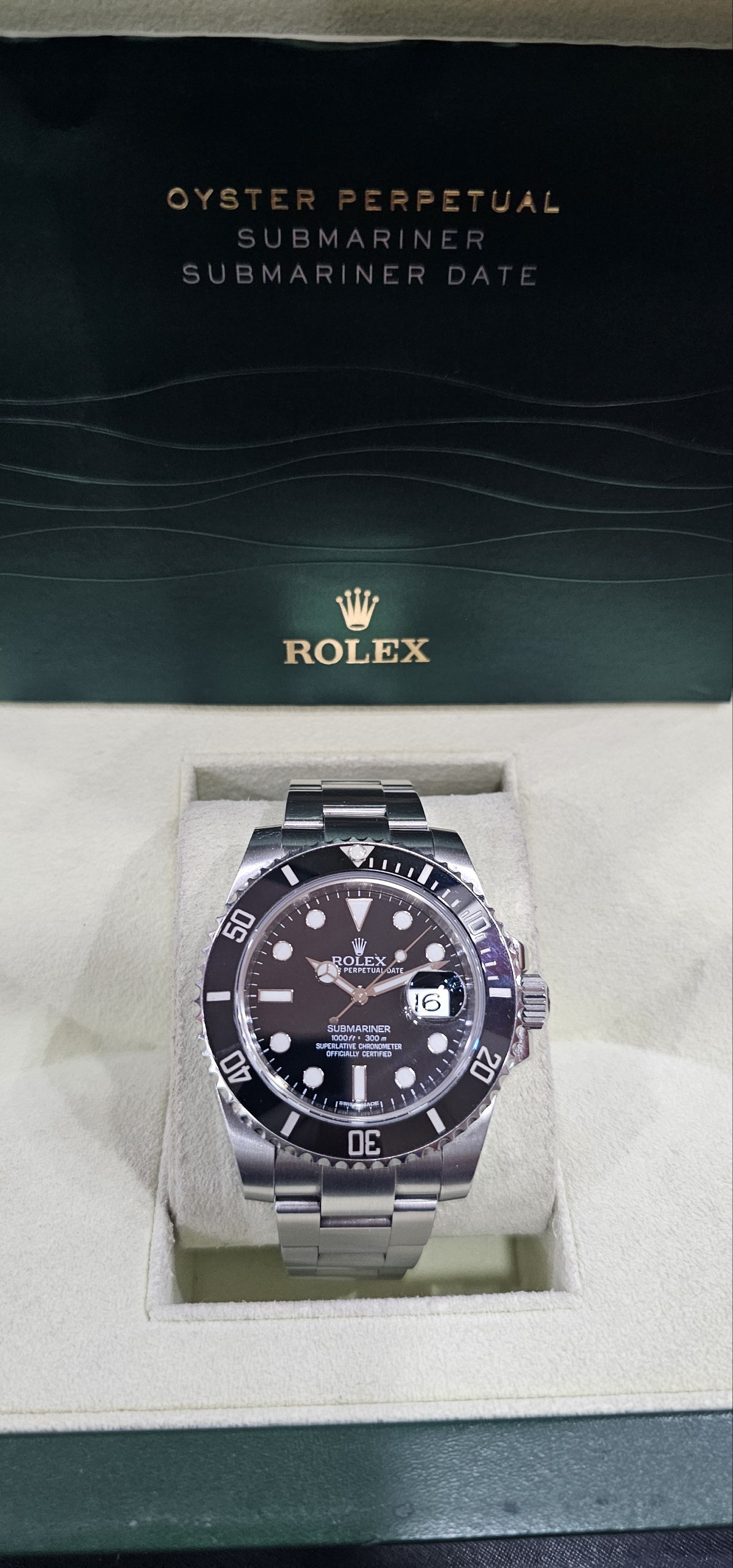 Rolex Submariner Ceramic Full Set Model 116610 - Image 4