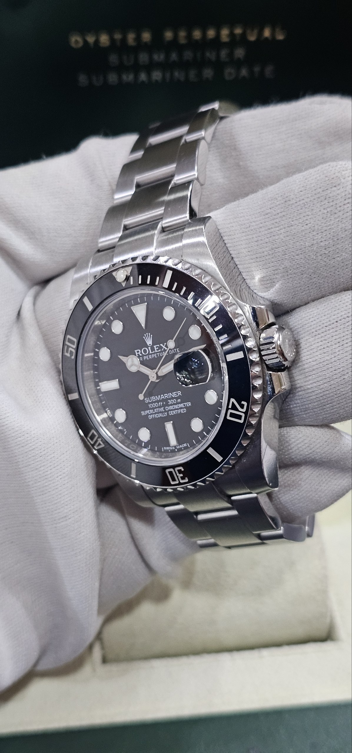 Rolex Submariner Ceramic Full Set Model 116610 - Image 2