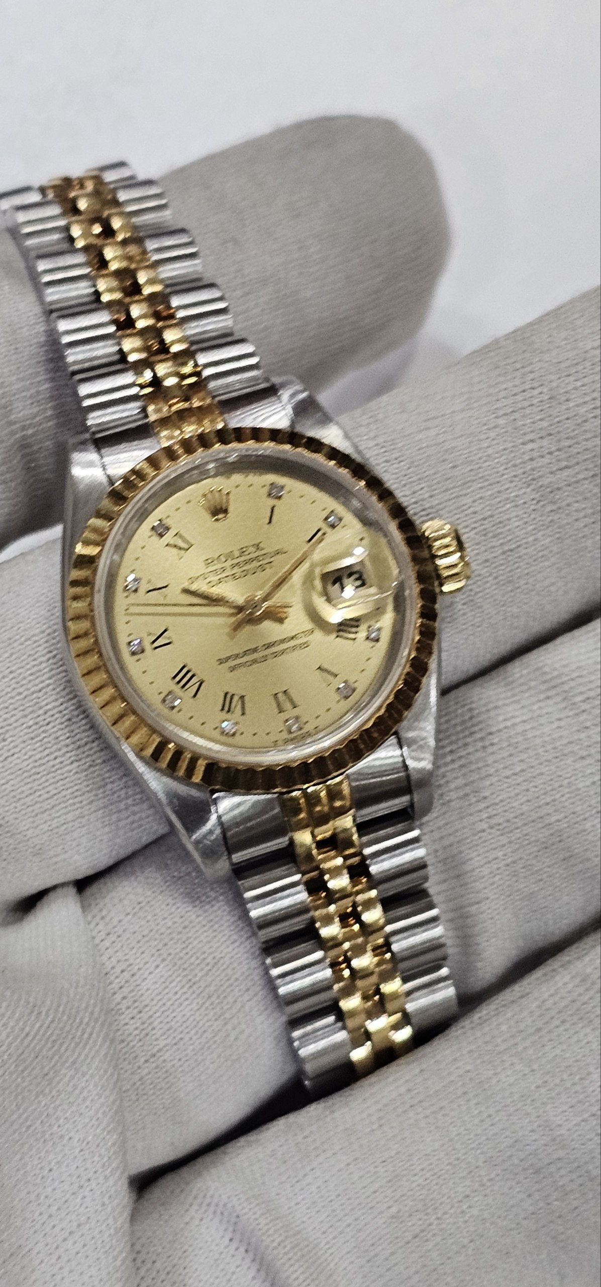 Rolex Datejust 69173 Ladies 26mm 18k half gold case - Image 5
