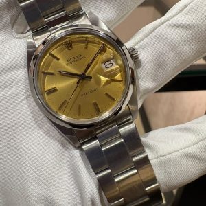 Rolex OysterDate 6694 34mm Champagne Dial
