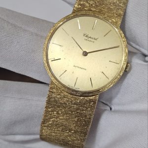 Chopard 18k Yellow Gold 34mm Hand Crafted Case