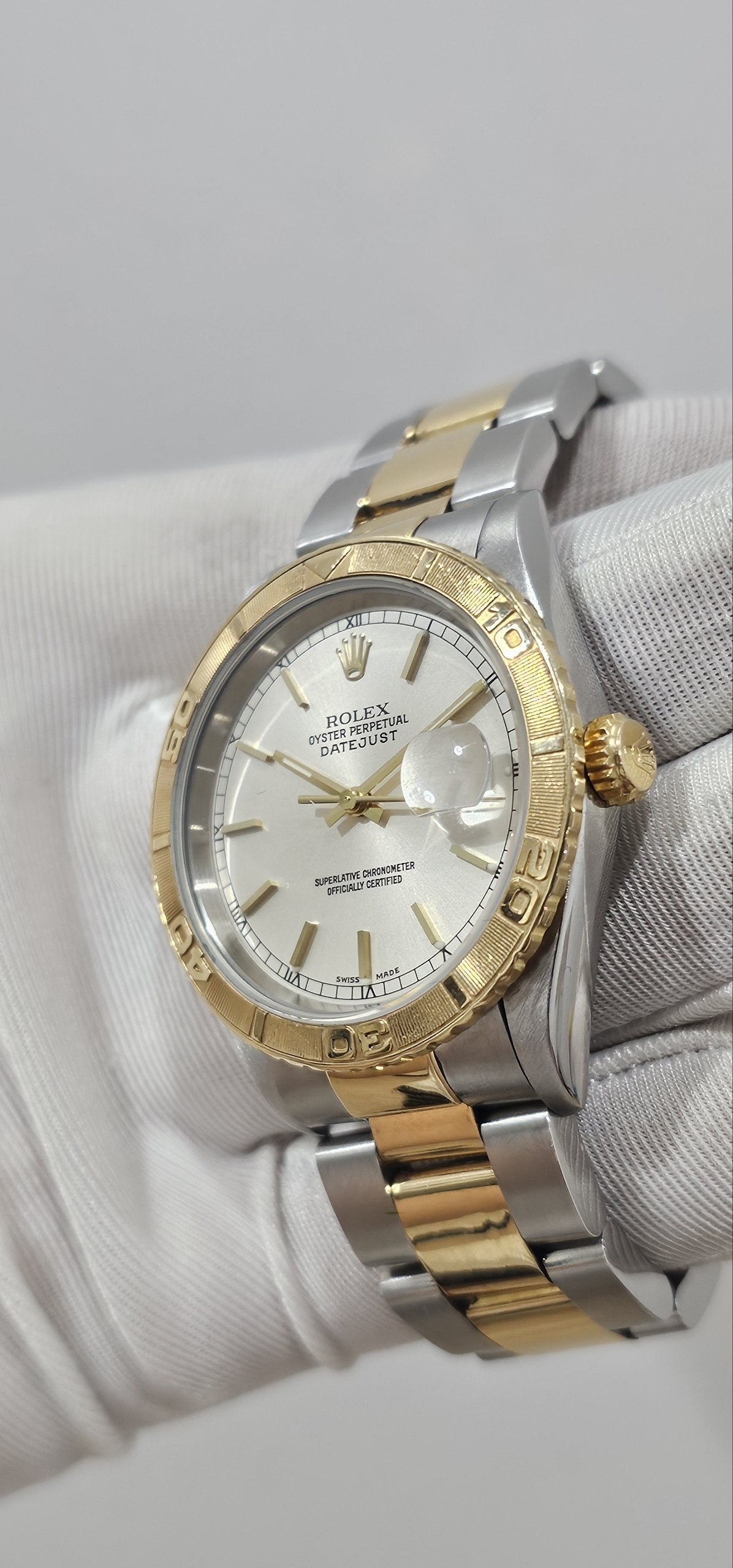 Rolex Thunderbird 16263 18k Gold Aviation Bi direction bezel - Image 3